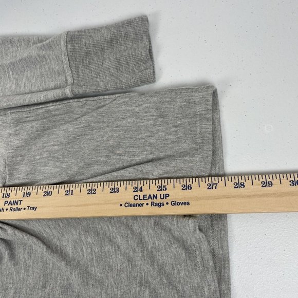 Athleta Nirvana Twist Front Pullover Women's Size Small Gray Athleisure Casual - Picture 9 of 12